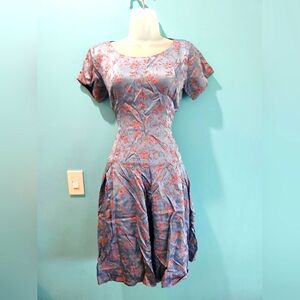 VINTAGE SATIN DRESS 1930's vibes